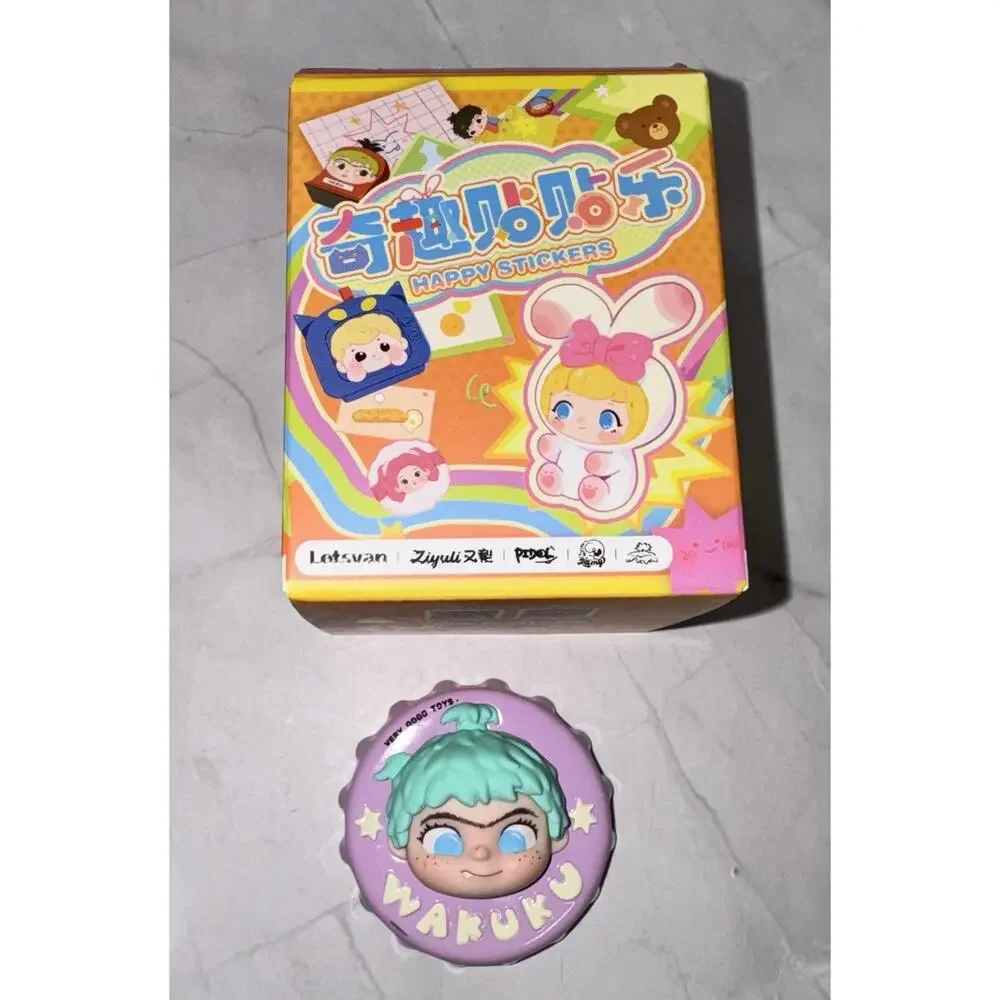 Letsvan All Star Happy Sticker Magnet Confirmed Blind Box Wakuku Special Color